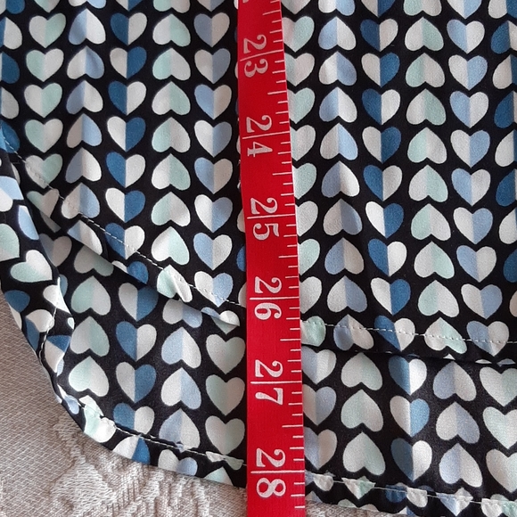 Gap Blue Hearts Blouse for Valentines Day - Picture 7 of 12